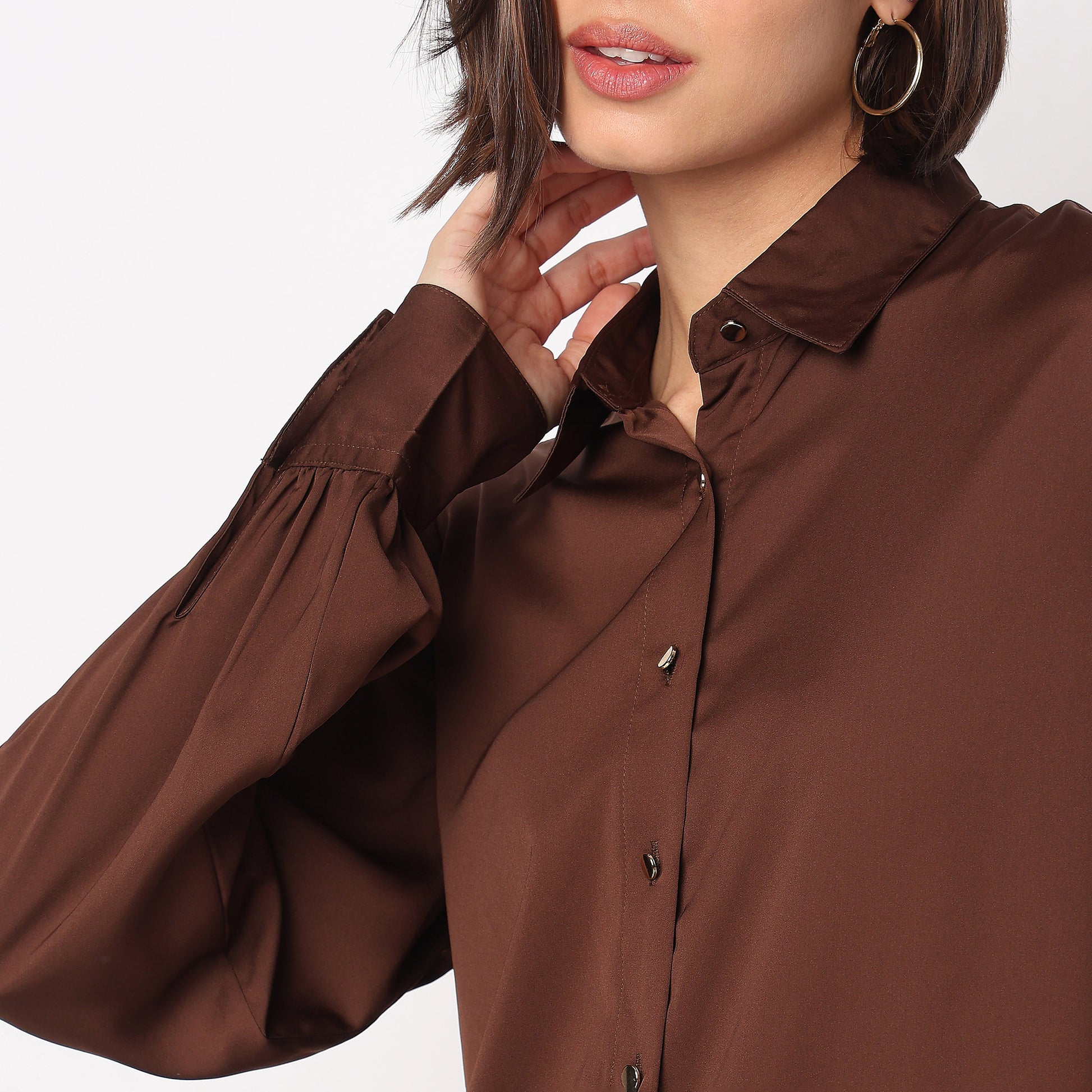 Solid Full Sleeve Shirt