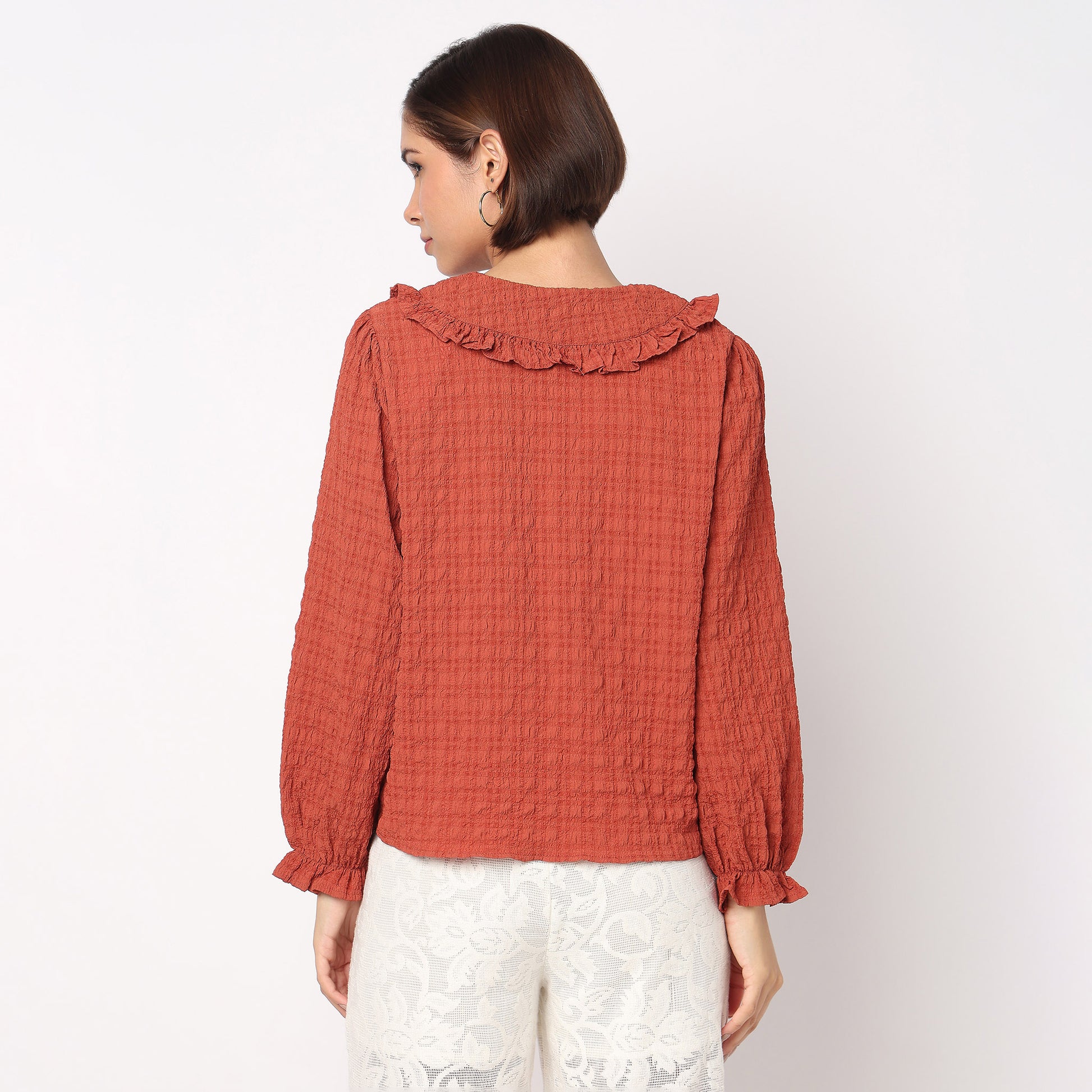 Structured Full Sleeve Shirt