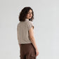 Woven Solid Collar Shirt