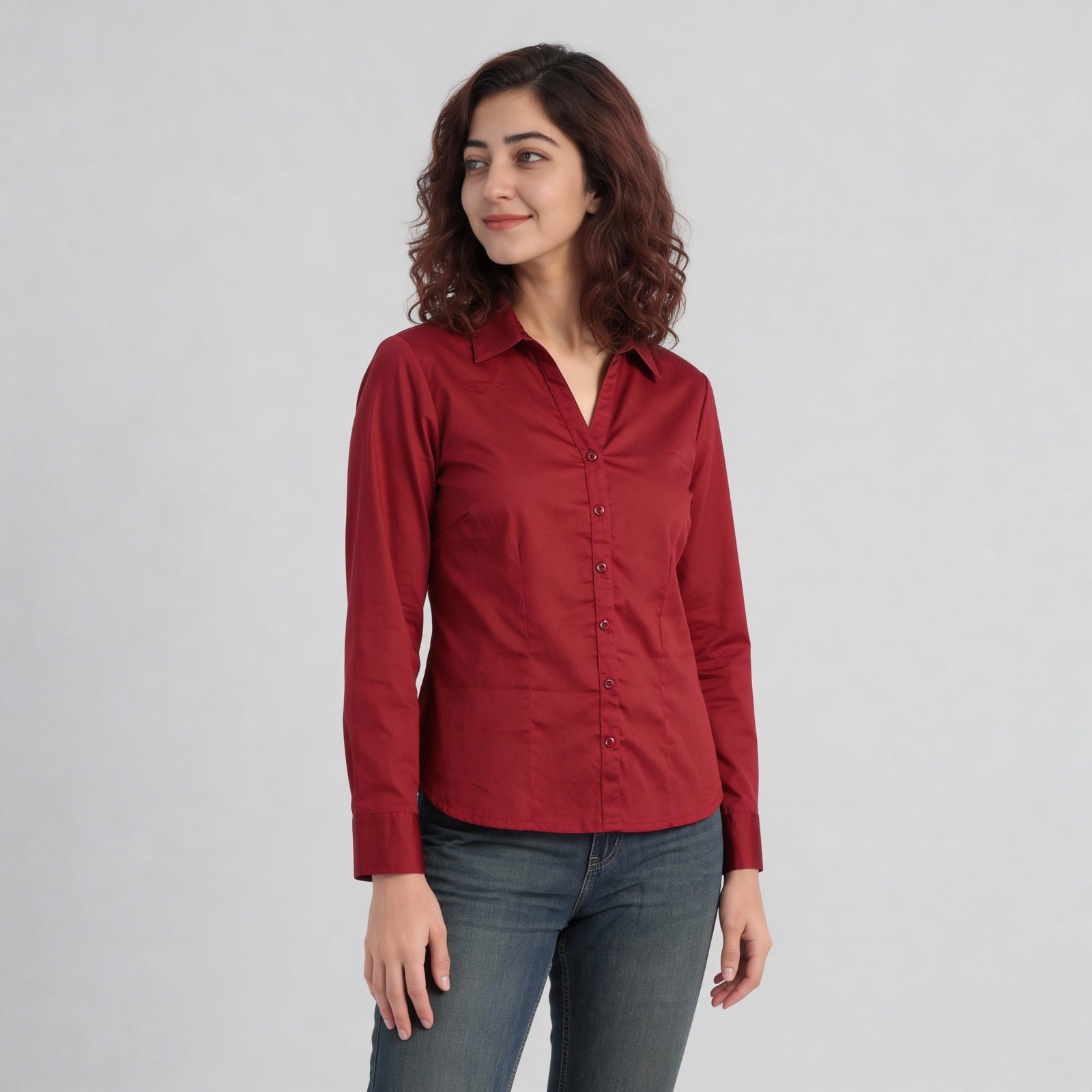 Solid Full Sleeve Shirt