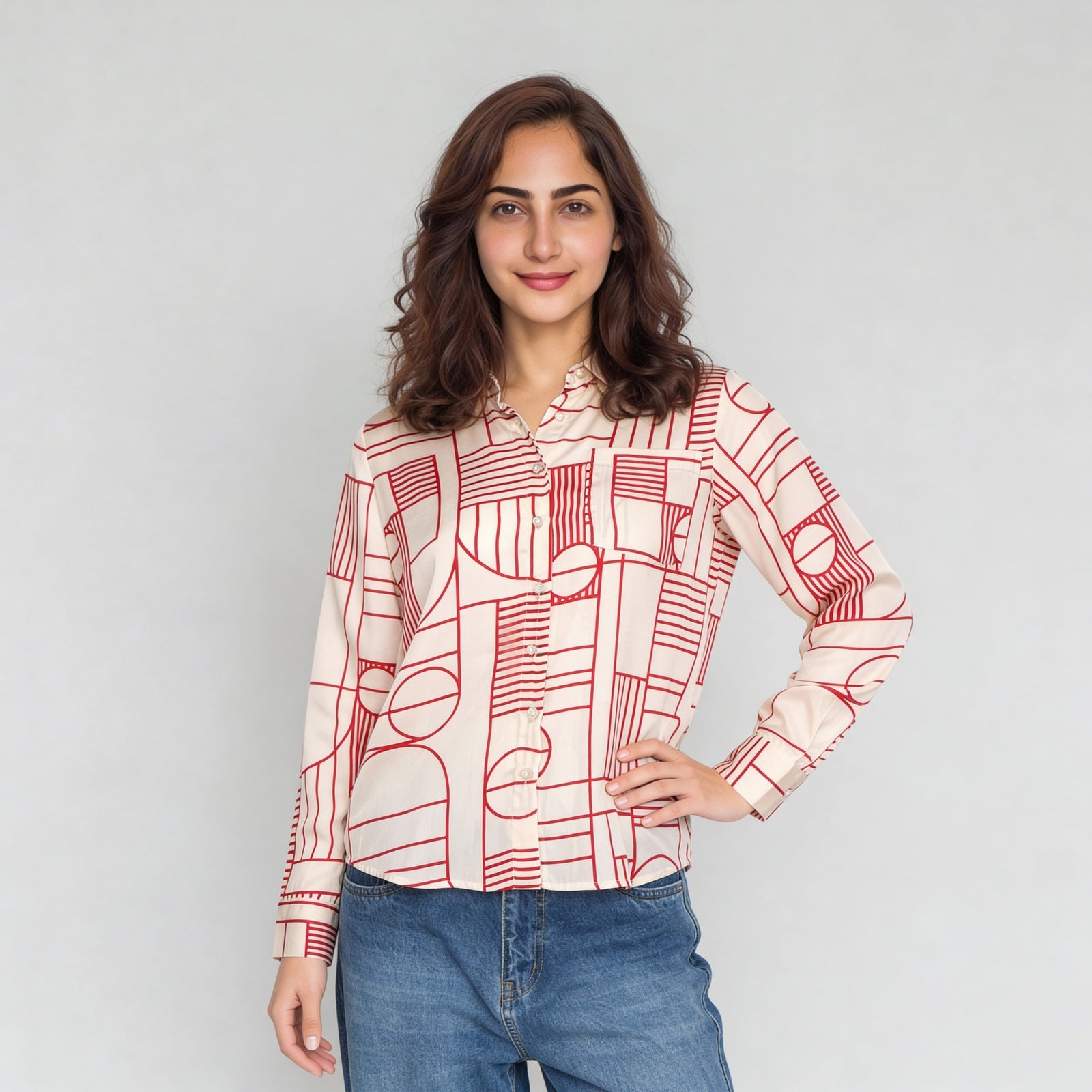 Printed Full Sleeve Shirt