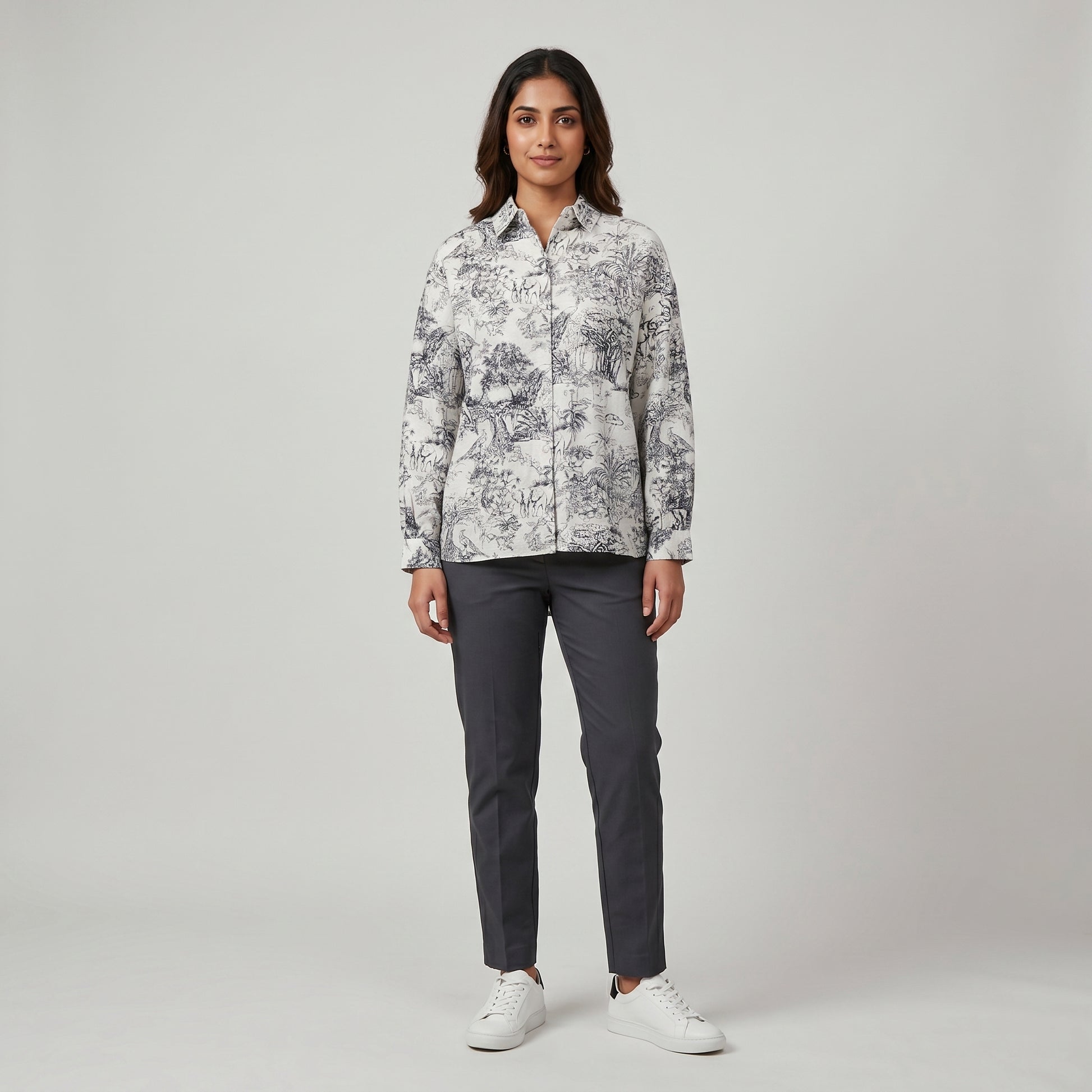 Printed Relaxed Fit Shirt