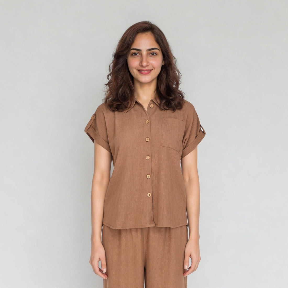 Structured Solid Shirt