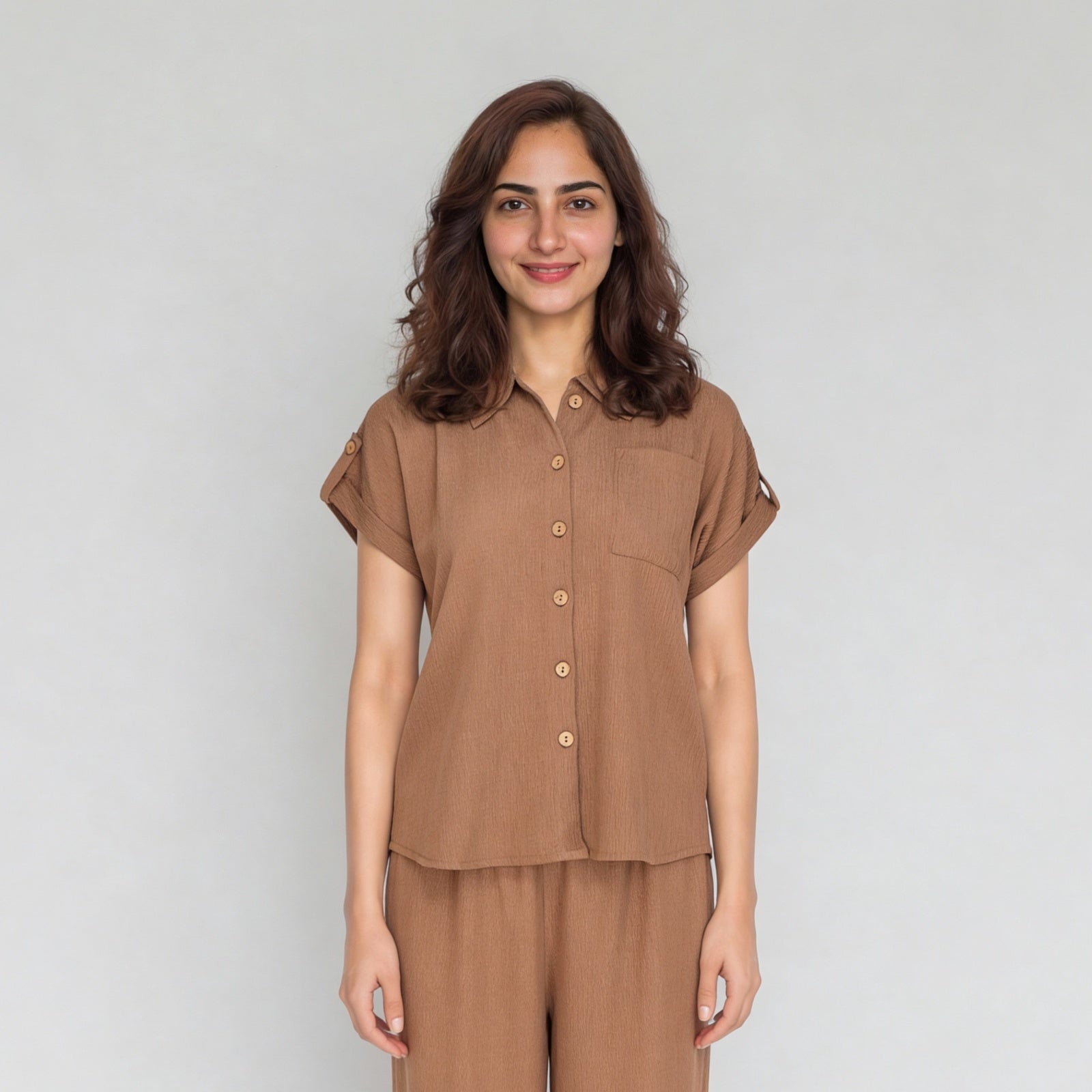 Structured Solid Shirt