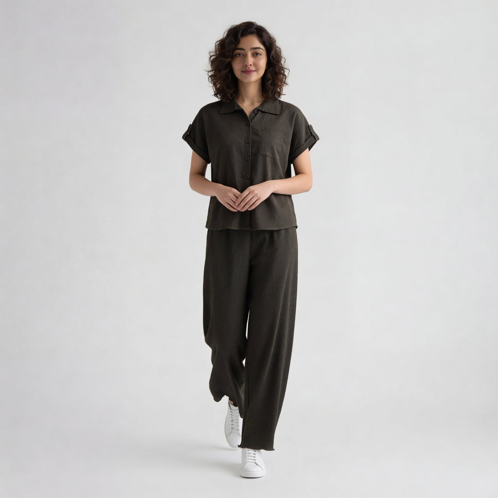 Structured Solid Shirt