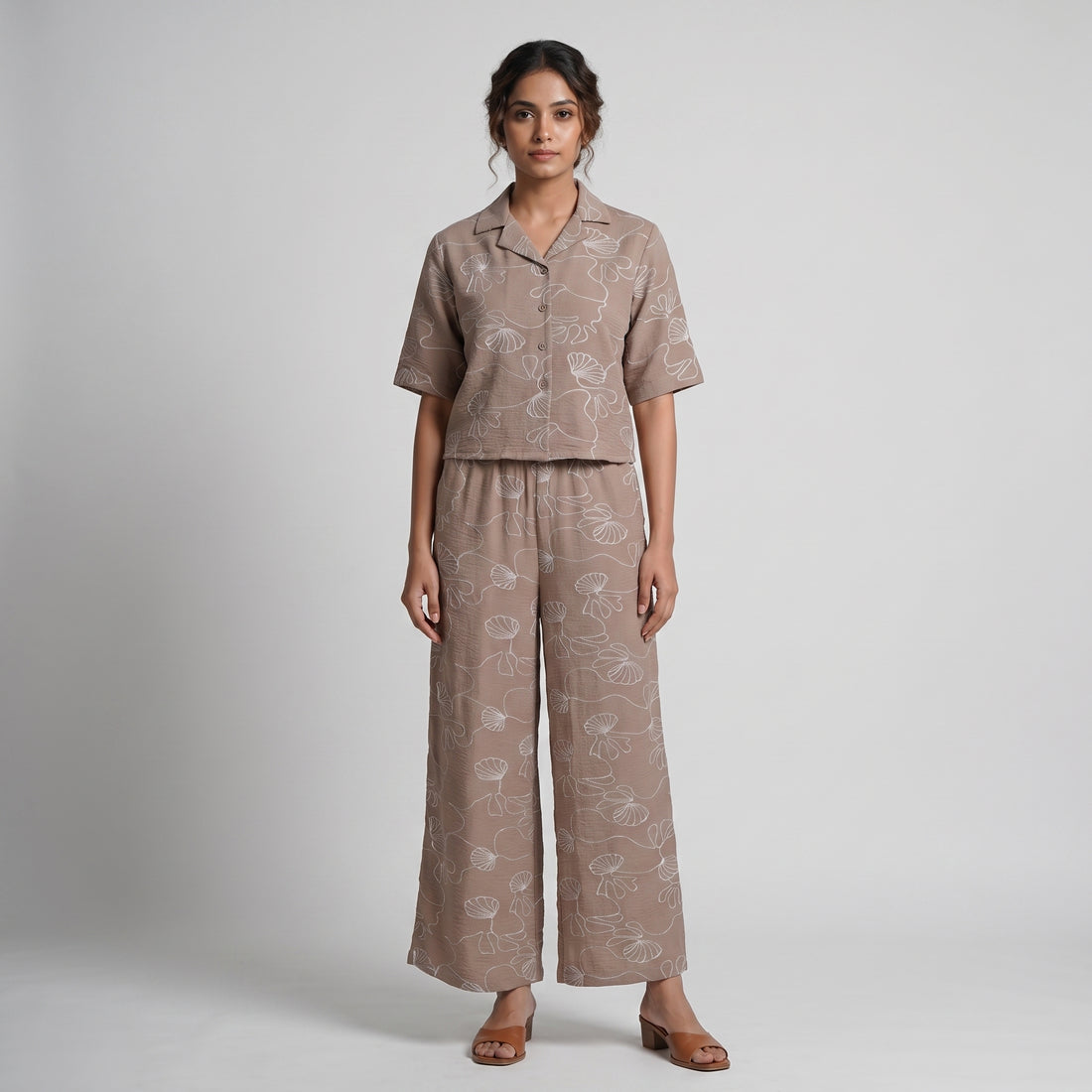 Embroidered Relaxed Fit Shirt