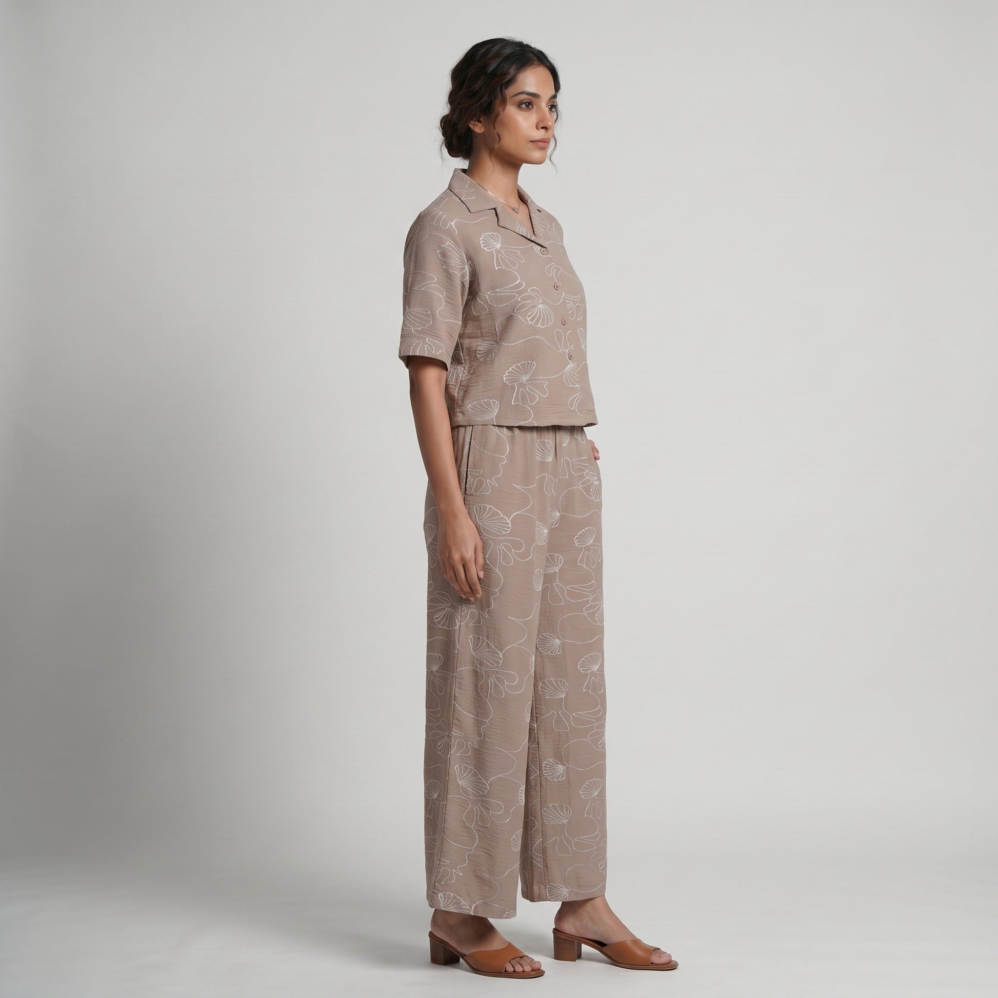 Embroidered Relaxed Fit Shirt