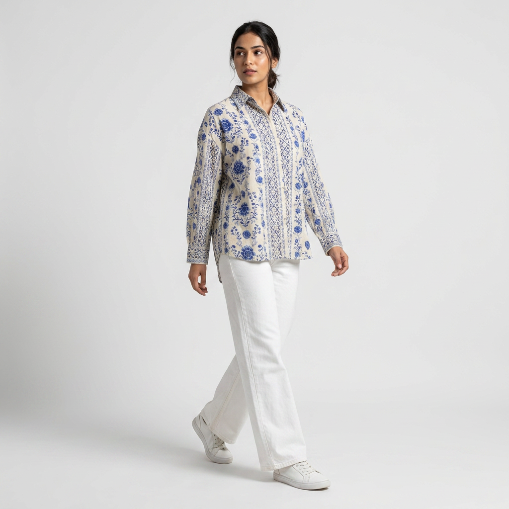 Cotton Printed Shirt