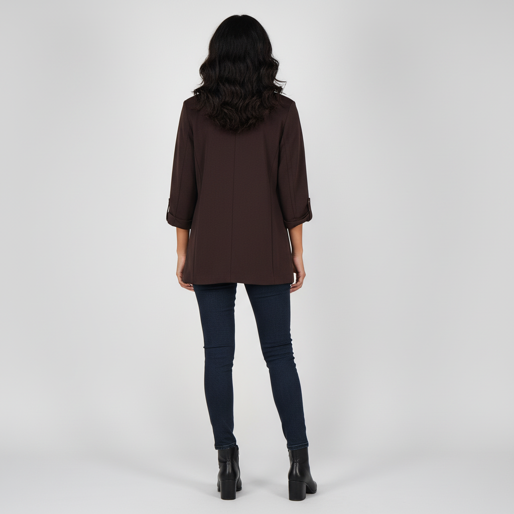 Solid Full Sleeve Jacket