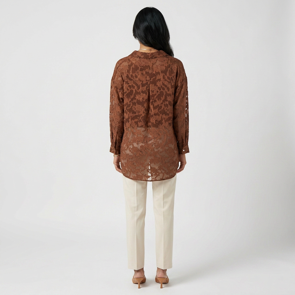 Structured Shirt Collar Shirt