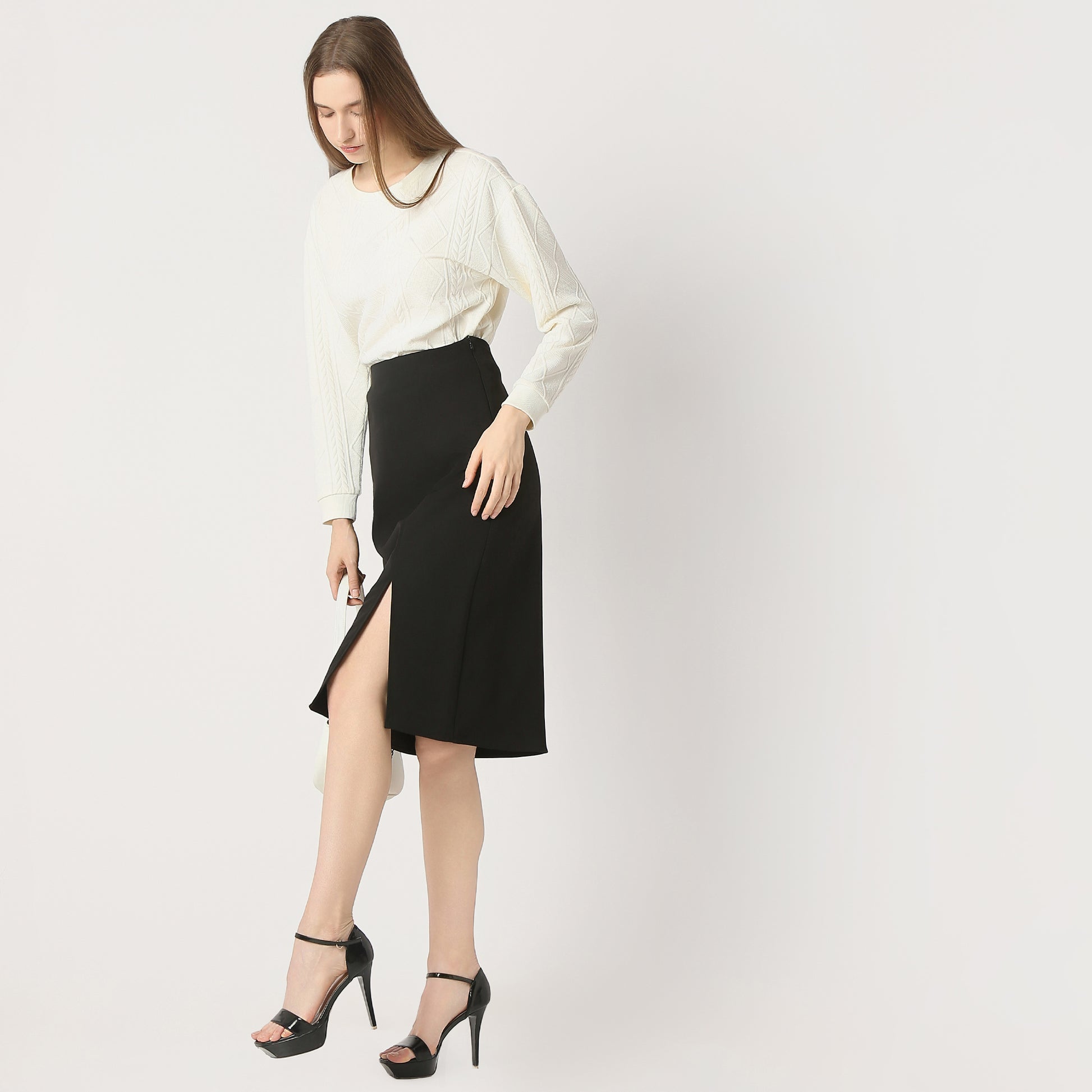 A-Line High Rise Skirts