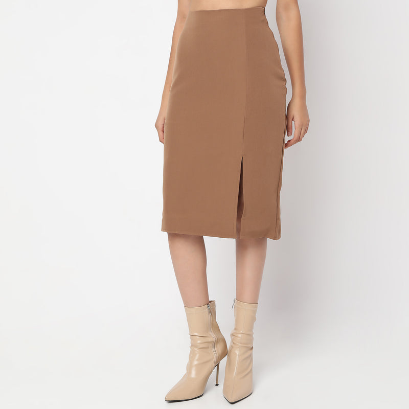 A-Line High Rise Skirts