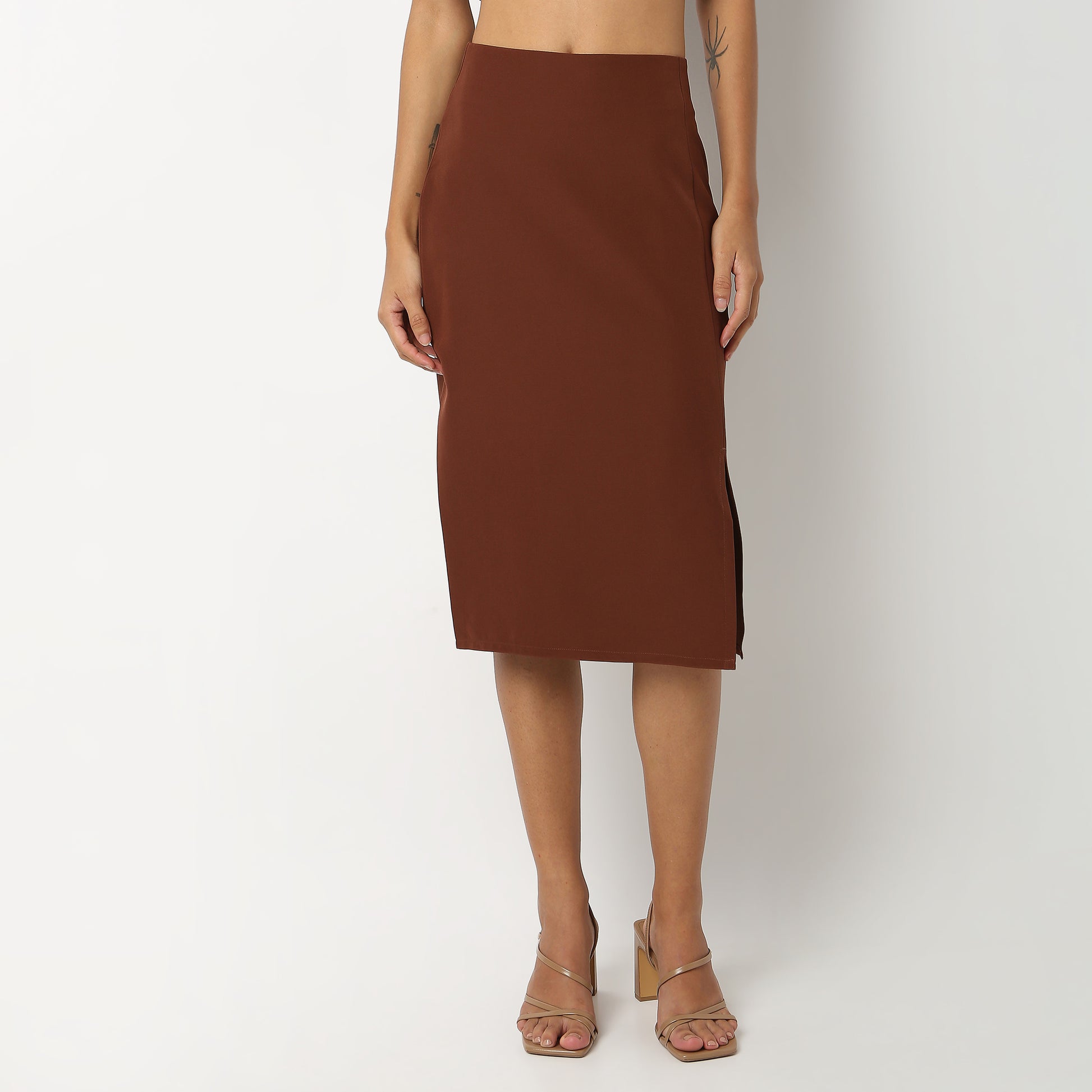 A-Line High Rise Skirts