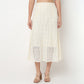 Lace Polyester A-Line Skirt