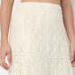 Lace Polyester A-Line Skirt