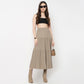 Flare Fit Tiered Skirt