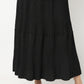 Flare Fit Tiered Skirt