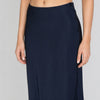 Solid Ankle Length Flare Skirt