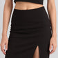 Above Knee A-Line Skirt