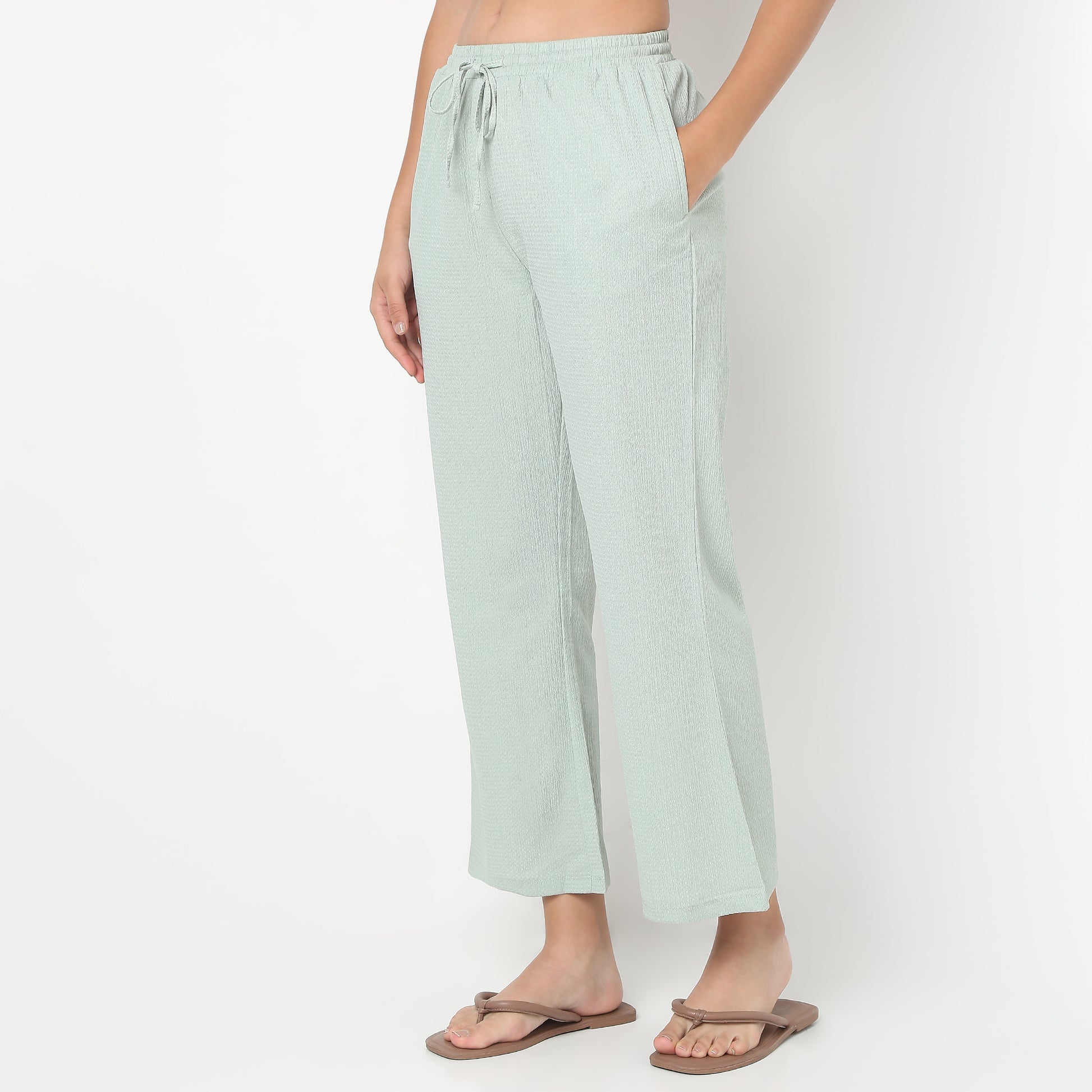 Solid Loungewear Palazzo
