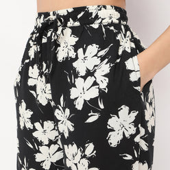 Printed Above Ankle Length Floral Palazzos