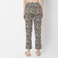 Geometric Print Mid-Rise Pyjama Pants