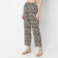 Geometric Print Mid-Rise Pyjama Pants