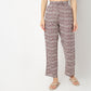 Regular Fit Printed Mid Rise Pyjamas