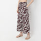 Floral Print Mid-Rise Palazzo Pants