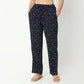 Regular Fit Printed Full Length Mid Rise Pyjamas