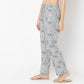 Regular Fit Printed Ankle Length Mid Rise Pyjamas