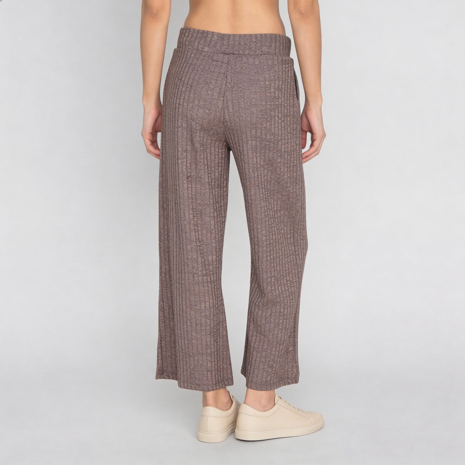 Cotton Ribbed Lounge Palazzo