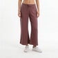 Solid Mid Rise Lounge Palazzos
