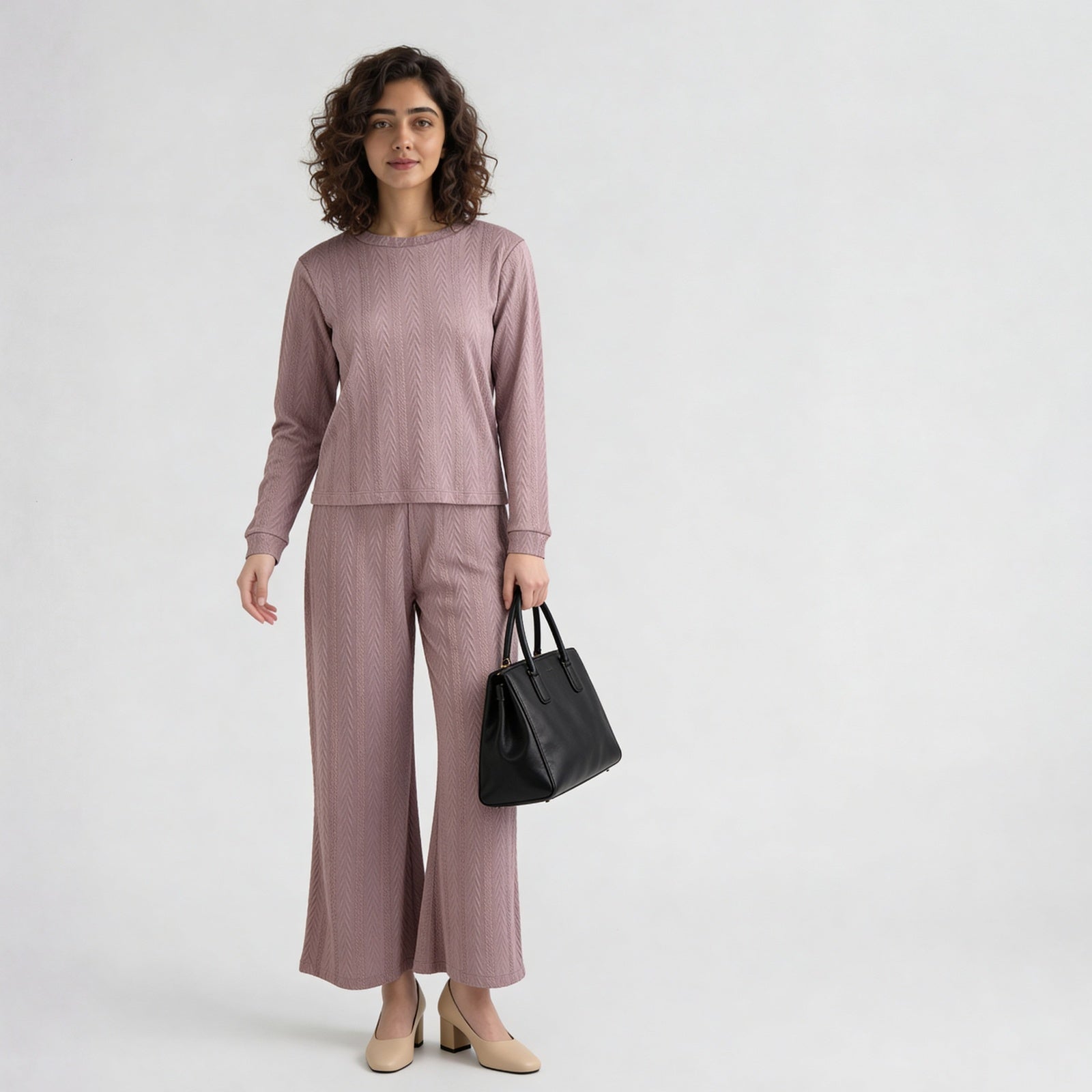 Ankle Length Structured Lounge Palazzos
