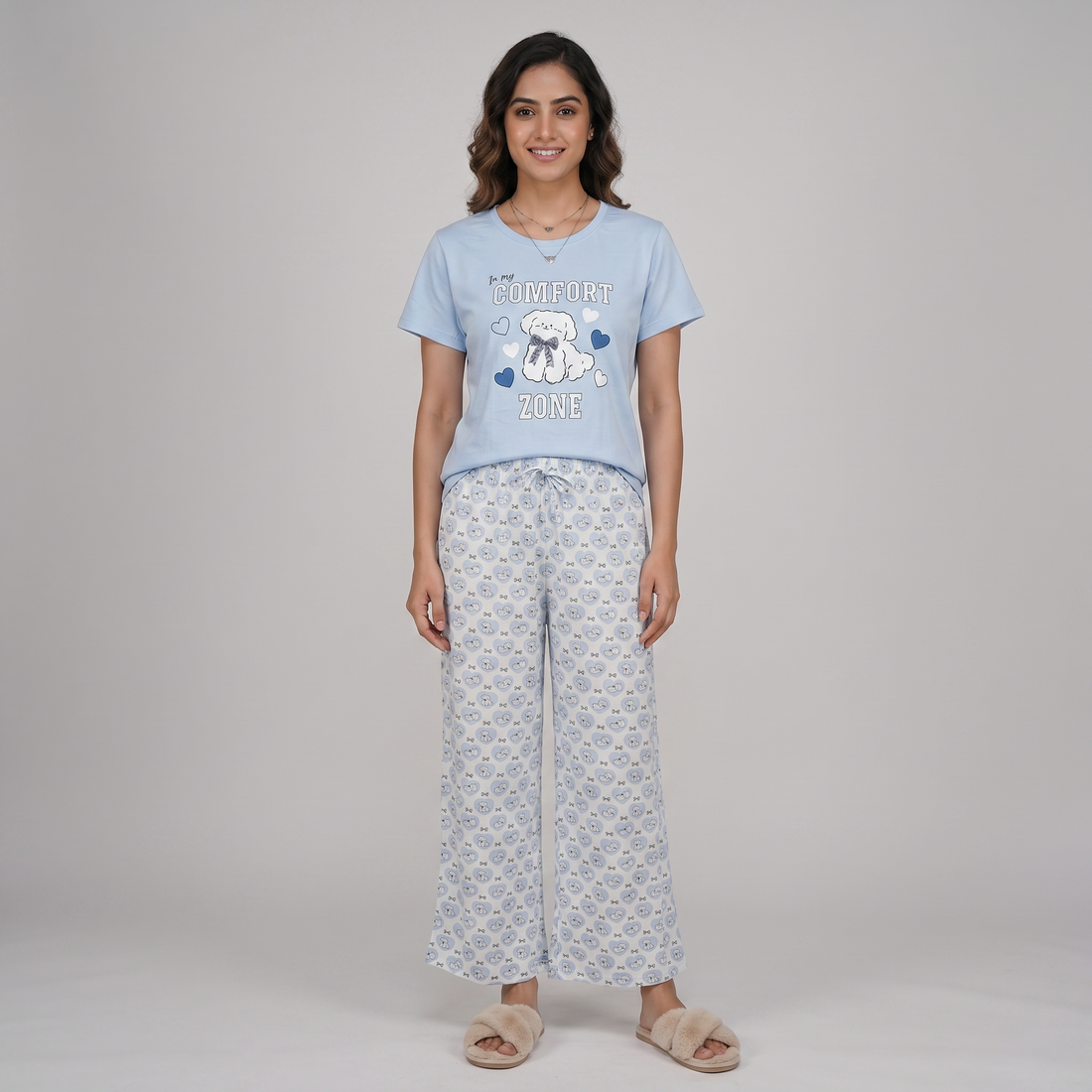 Printed Mid Rise Lounge Pyjamas