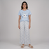 Printed Mid Rise Lounge Pyjamas
