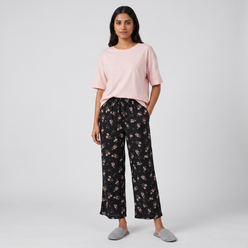 Printed Mid Rise Lounge Palazzos