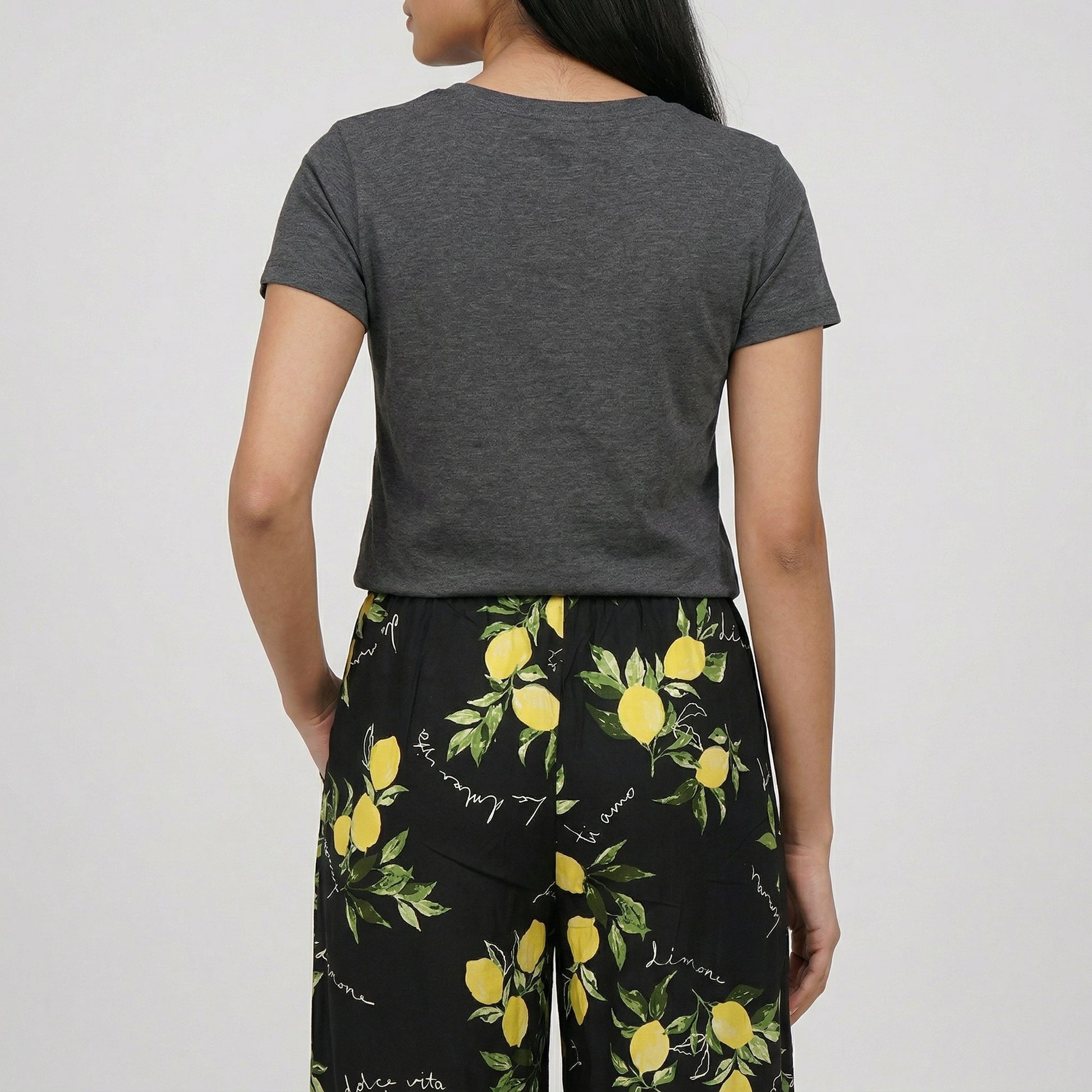 Printed Mid Rise Lounge Pyjama