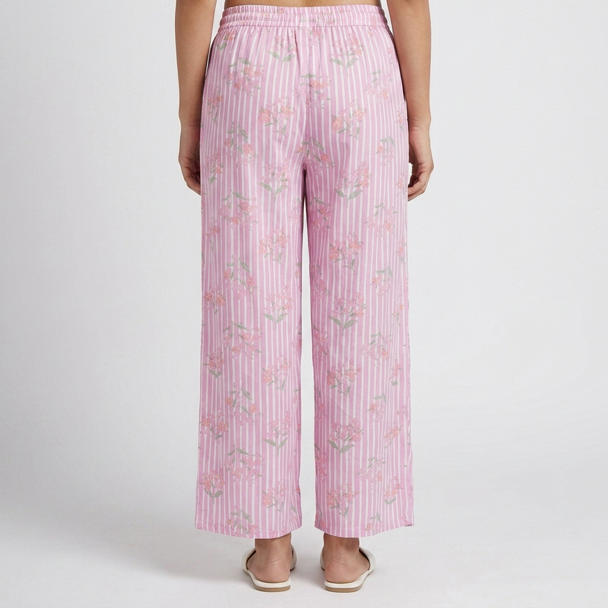 Printed Mid Rise Lounge Pyjama