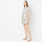 Regular Fit Printed Shirt with Shorts Sleepwear Set