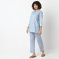 Regular Fit Printed Top with Pyjama Set
