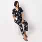 Cotton Printed Shirt with Pyjama Sleepwear Set