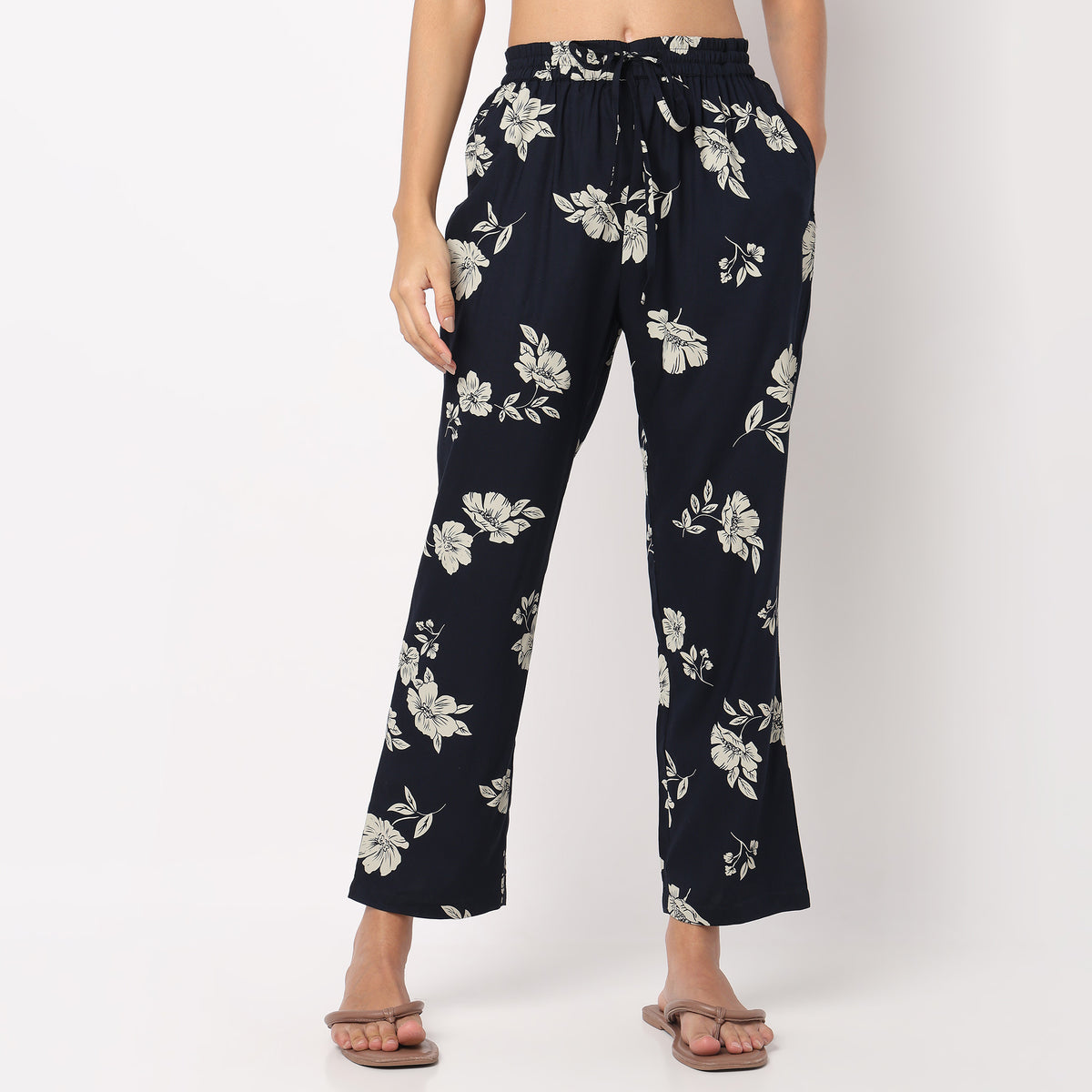 Cotton Printed Shirt with Pyjama Sleepwear Set