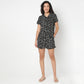 Woven Loungewear Short Set