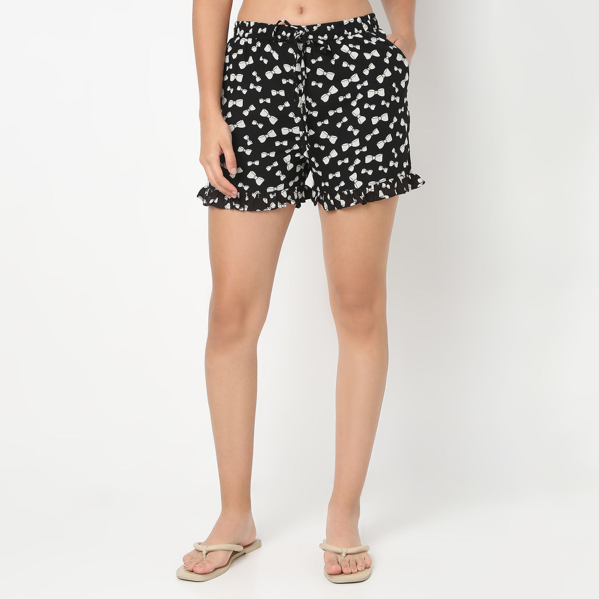 Woven Loungewear Short Set