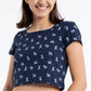 Cotton Printed Top with Pyjama Sleepwear Set