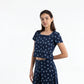 Cotton Printed Top with Pyjama Sleepwear Set
