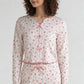 Cotton Printed Full Sleeve Top with Pyjama Sleepwear Set