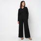 V-Neck T-Shirt with Pyjama Sleepwear Set