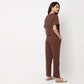 Solid T-Shirt with Pyjama Sleepwear Sets